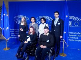 Discursul delegatului CNDR în cadrul celui de-al patrulea Parlament European pentru persoanele cu dizabilități