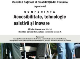 Accesibilitate, tehnologie asistivă și inovare